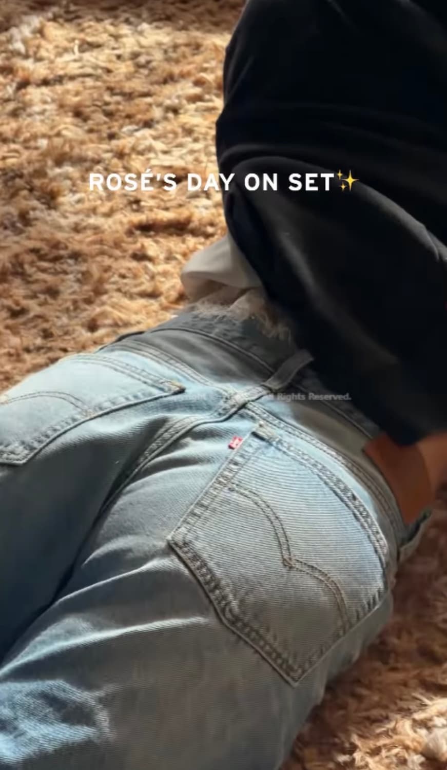 새상품)로제 리바이스 청바지 26 long 사이즈 상품이미지4