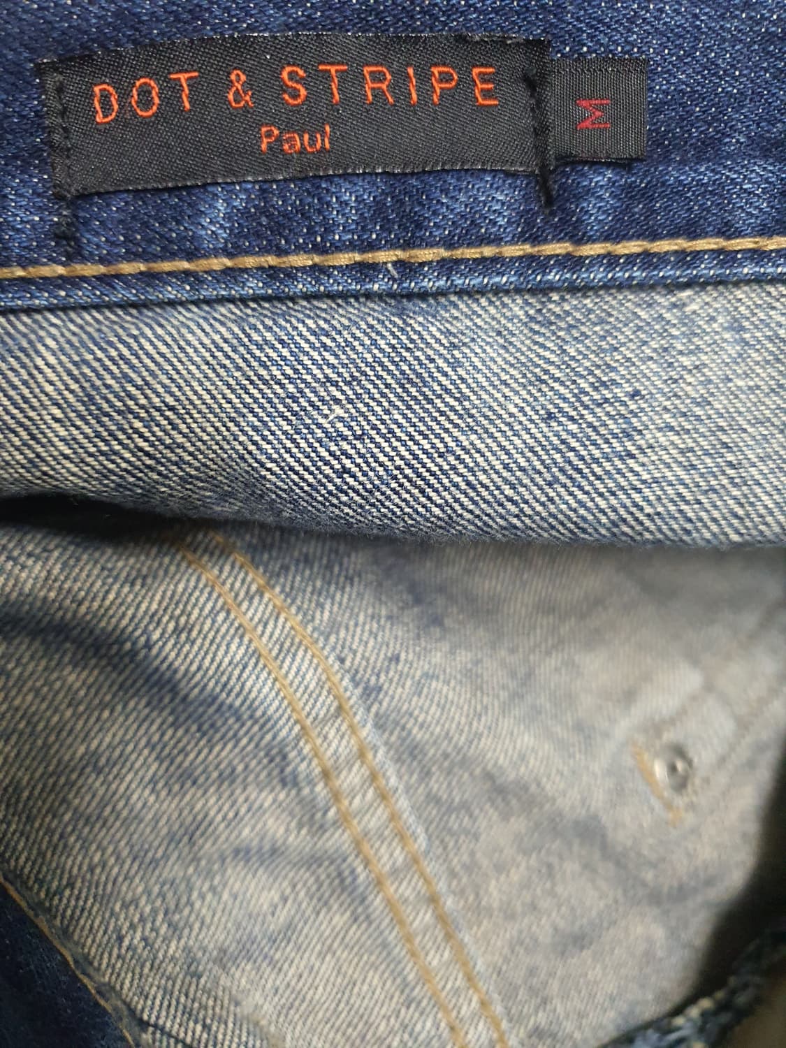 빈티지 워싱 데님진 29 상품이미지8