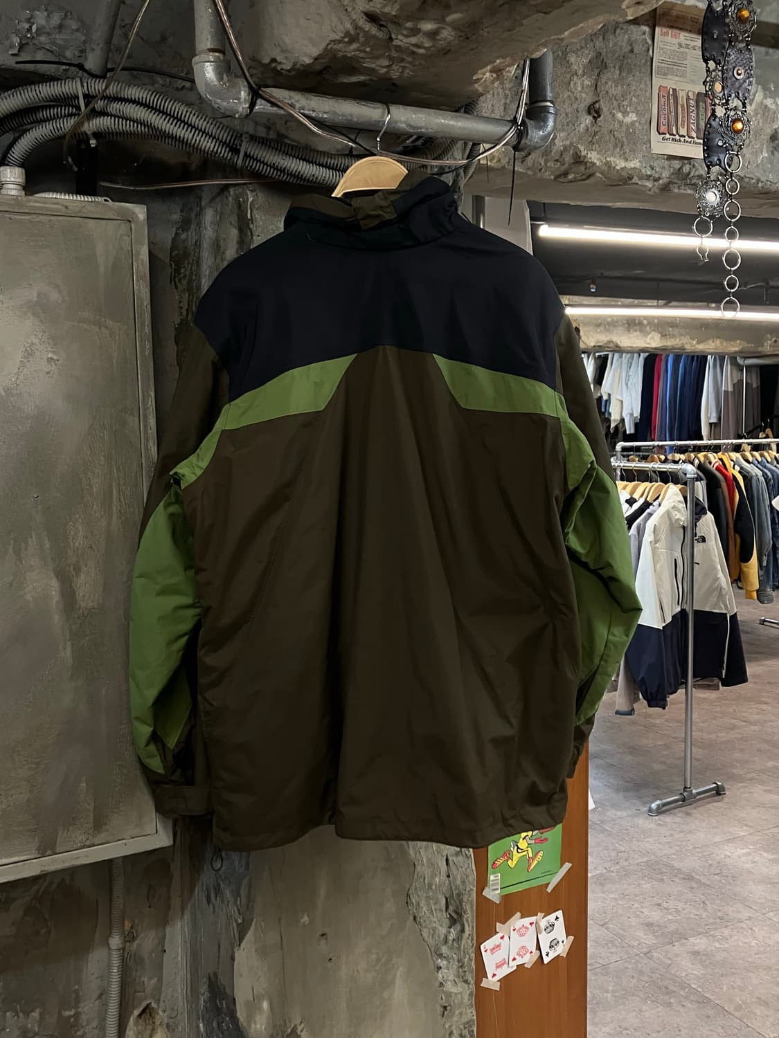 컬럼비아 티타늄 고어텍스 바람막이 자켓 브라운 L  #csz2813 상품이미지2