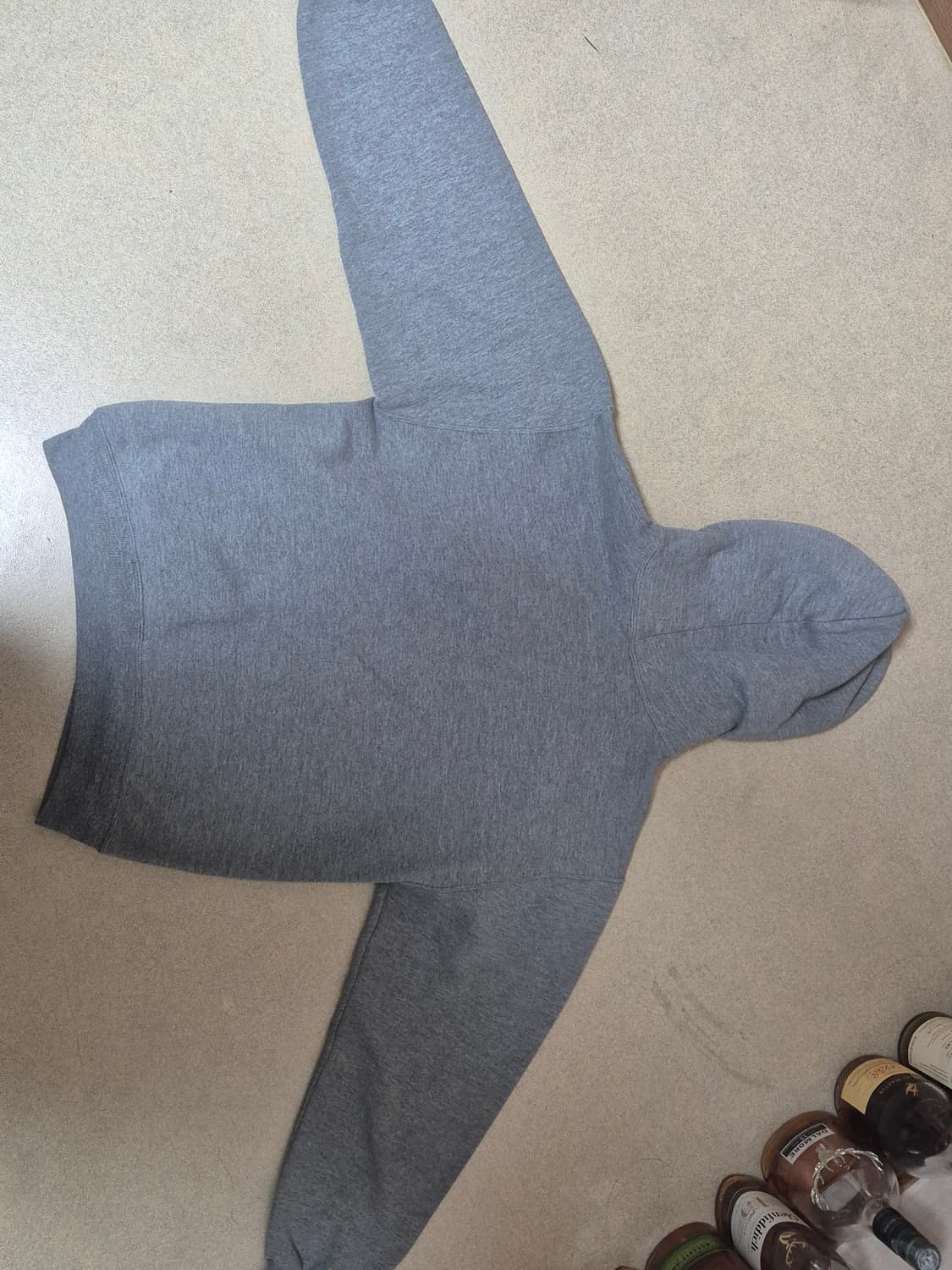 러셀 90s 그레이 후드 made in usa 상품이미지2