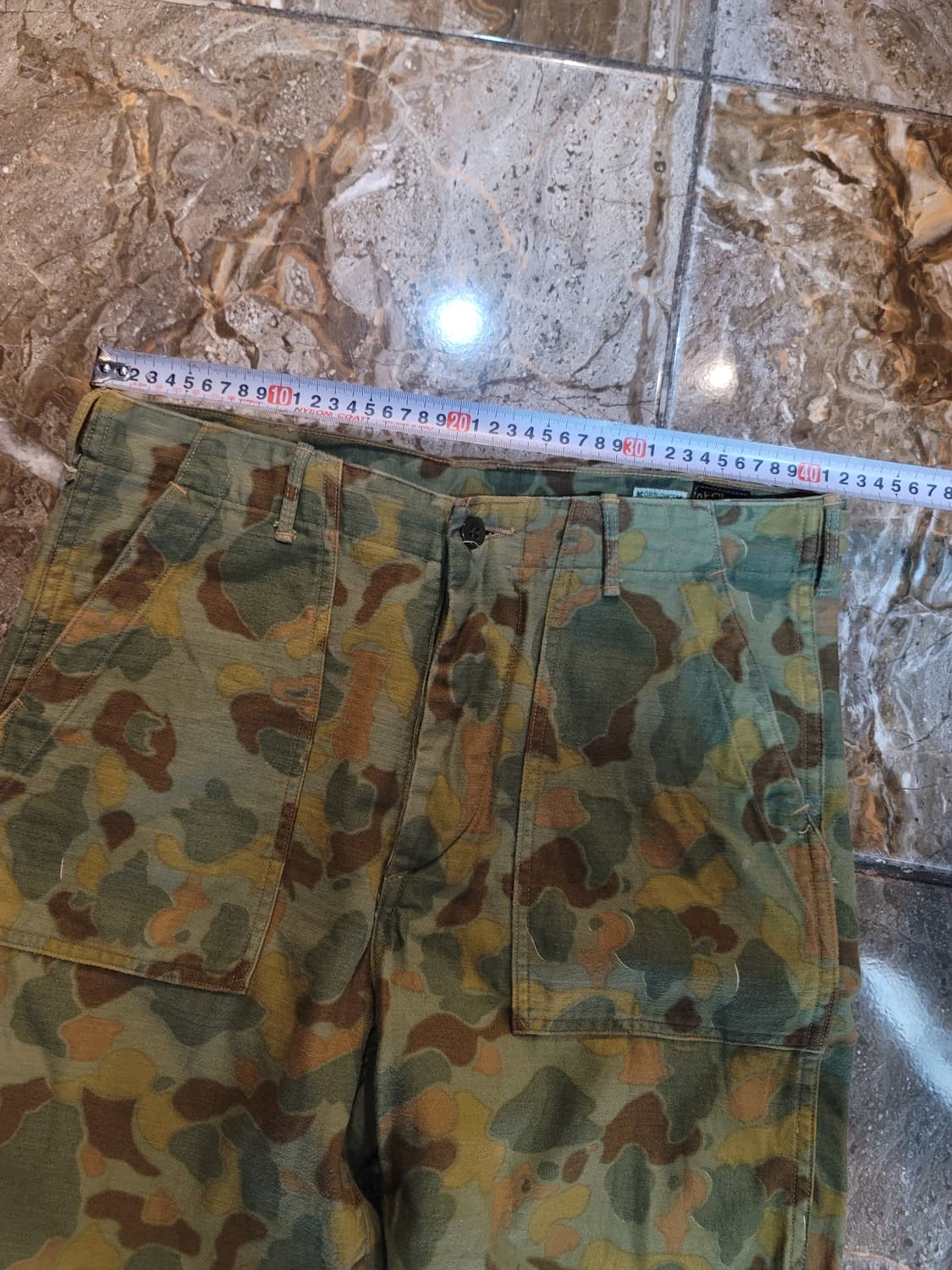 오어슬로우 덕카모 퍼티그 팬츠 상품이미지4