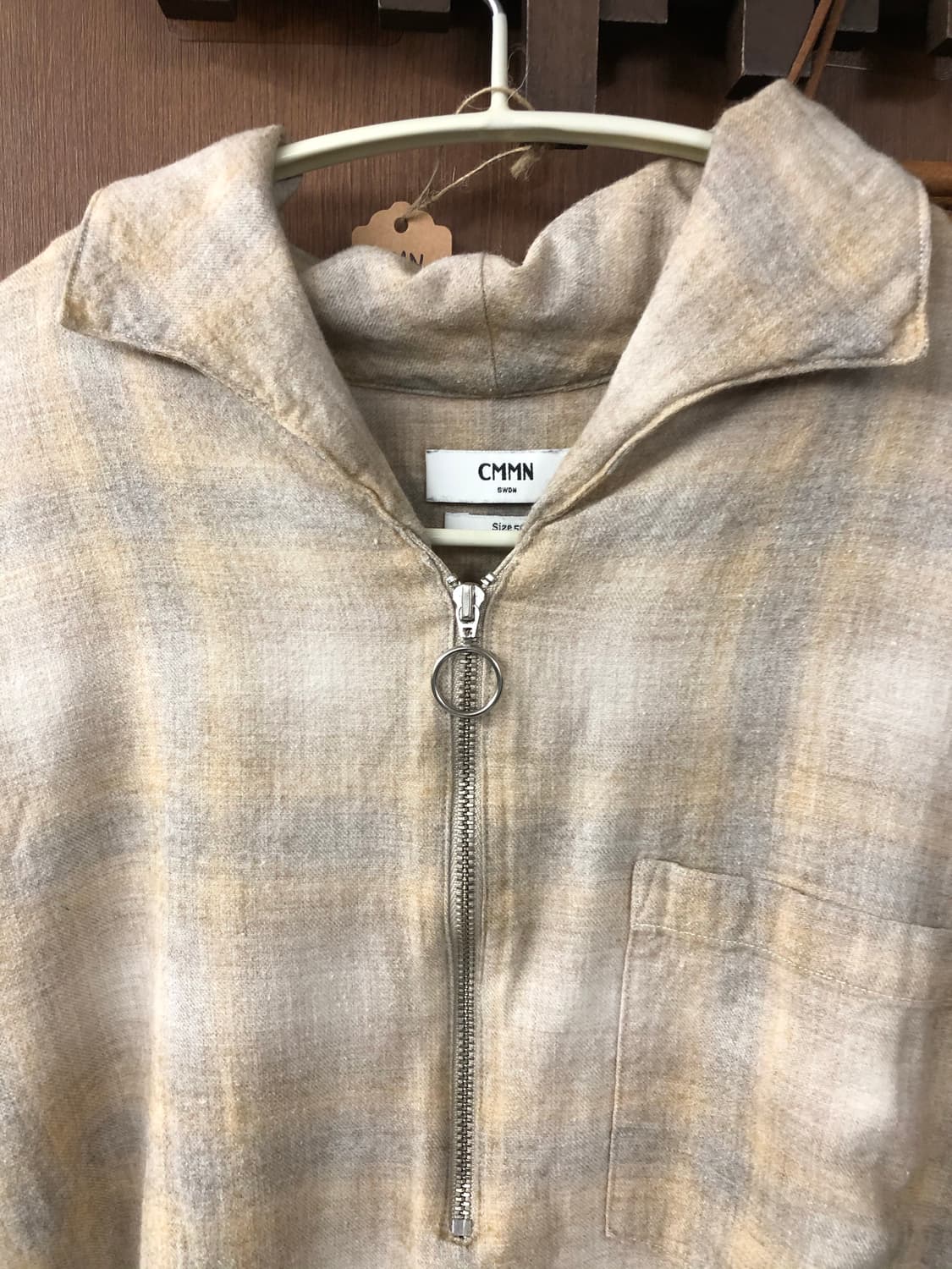 Cmmnswdn 하프집업 셔츠 50 상품이미지3