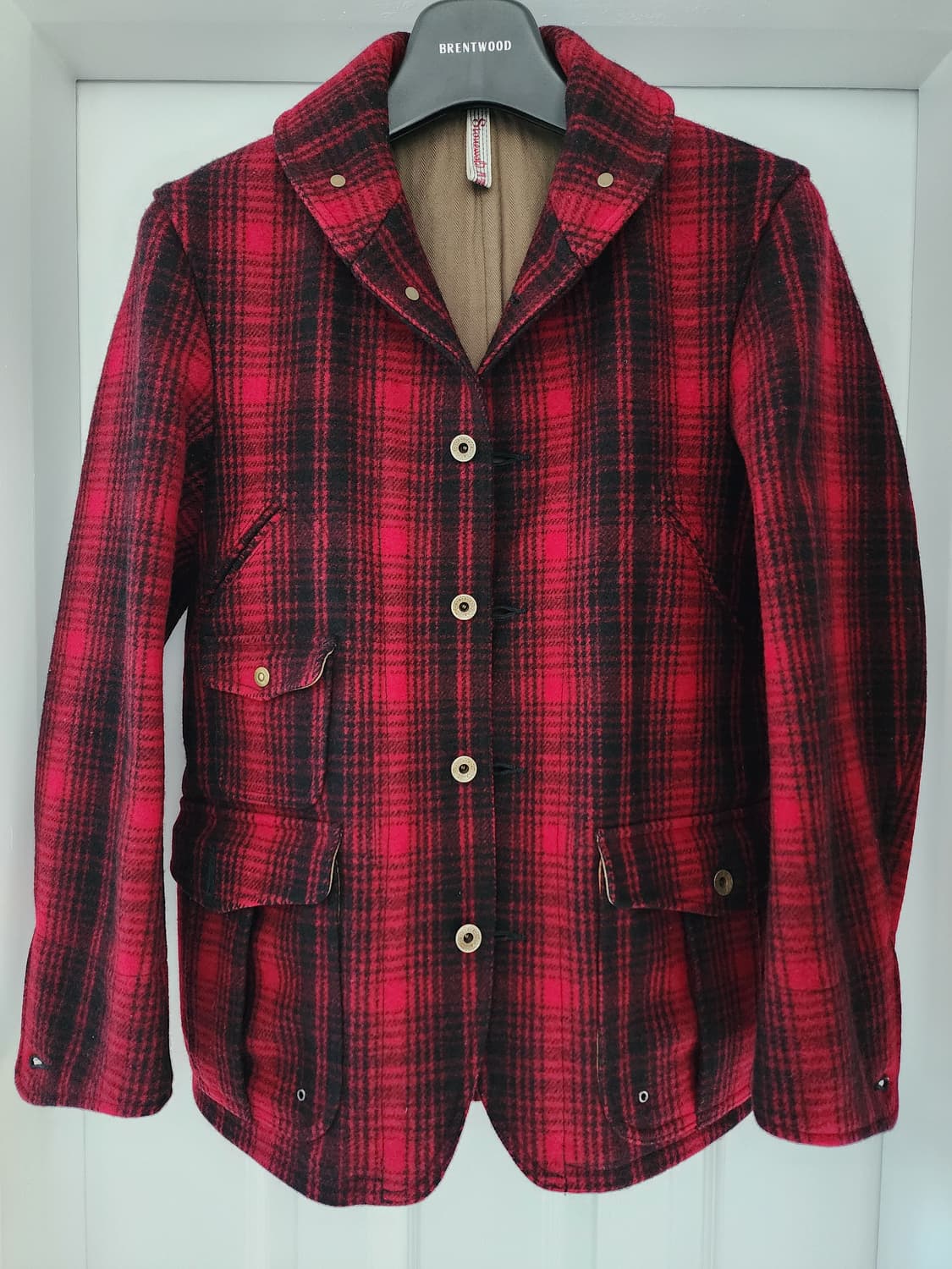 (남여공용) 울리치 버팔로체크 헌팅자켓 상품이미지2