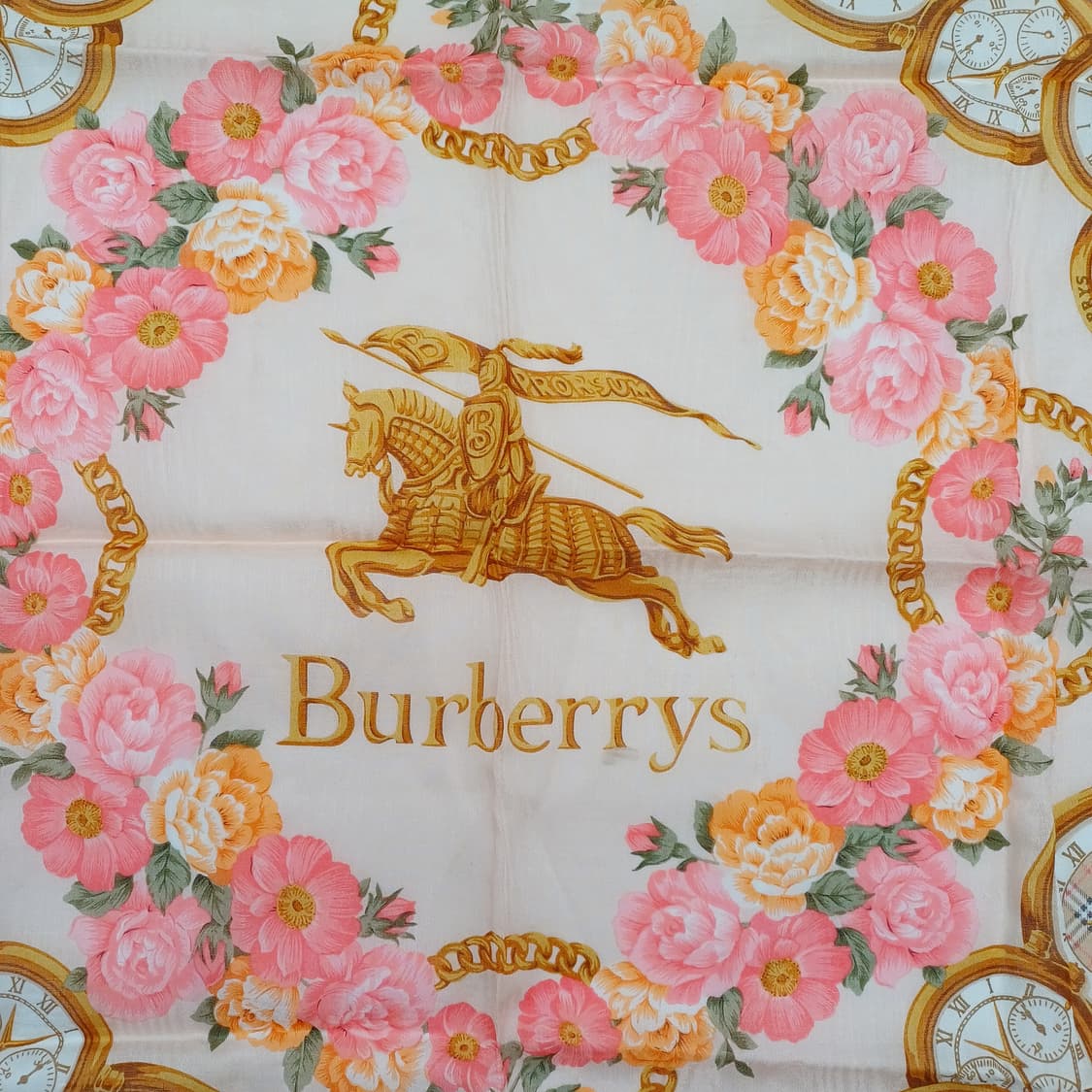 BURBERRYS 버버리즈 손수건 스카프 [BFS7491_0416-05] 상품이미지5