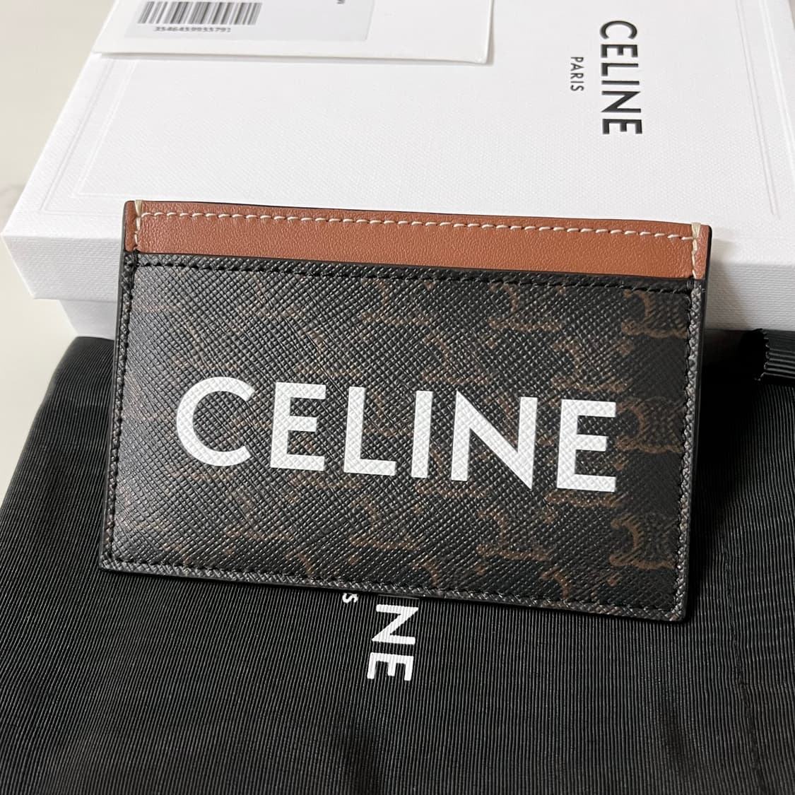 [S+급/정품] 셀린느 로고 트리옹프 카드지갑 상품이미지2
