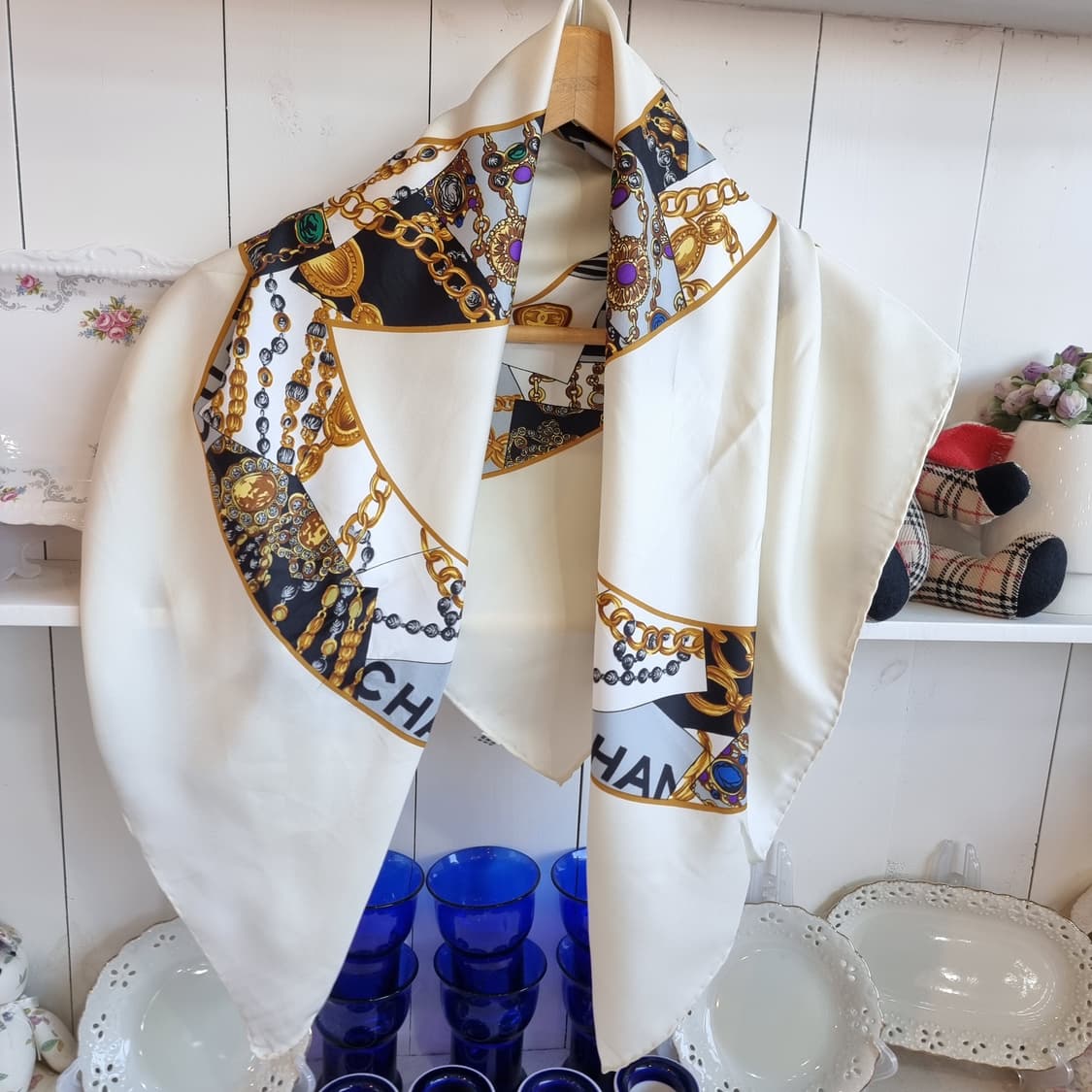 샤넬 로고 스카프 상품이미지6