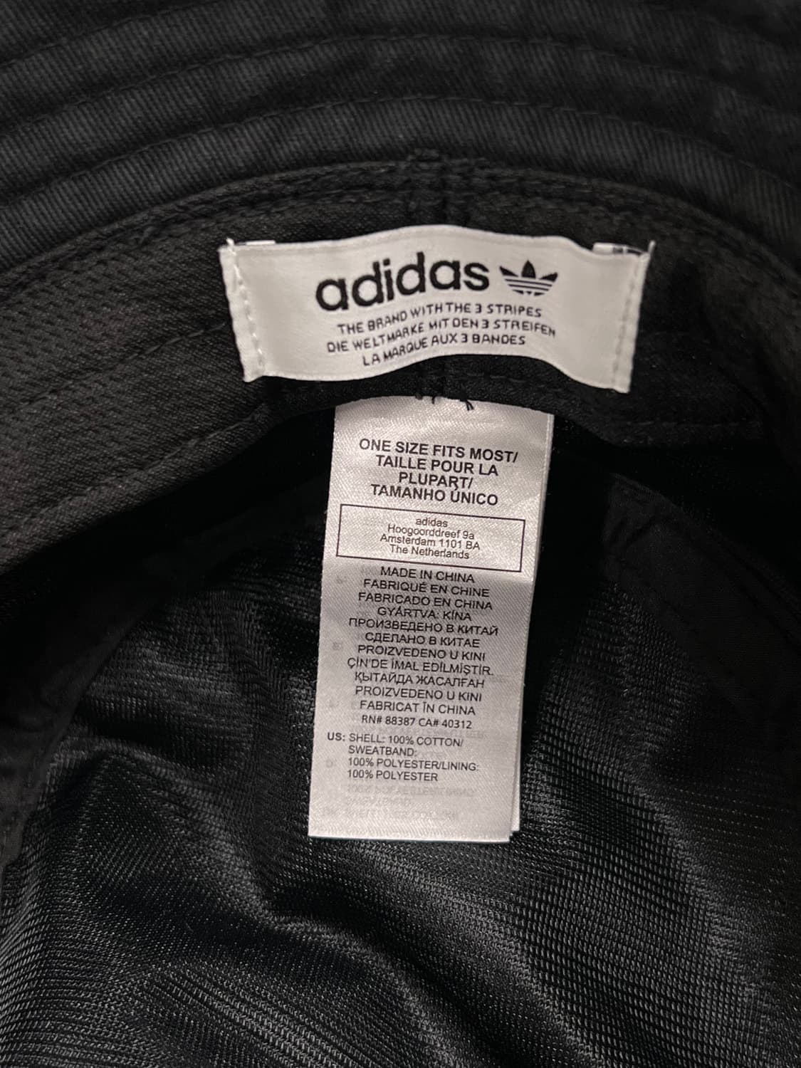 (OS) 아디다스 트레포일 워시드 버킷햇 상품이미지3