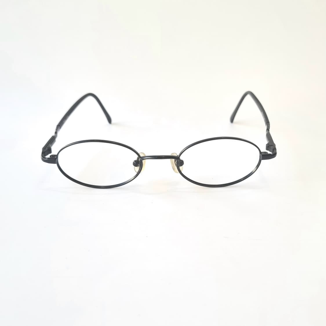 데드스탁  레트로안구  블랙 오벌 안경테 384 상품이미지3