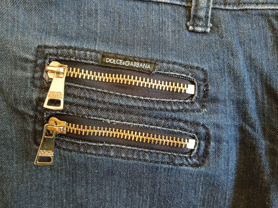 돌체앤가바나 00s 아카이브 멀티 지퍼 바이커진 (40) 상품이미지4