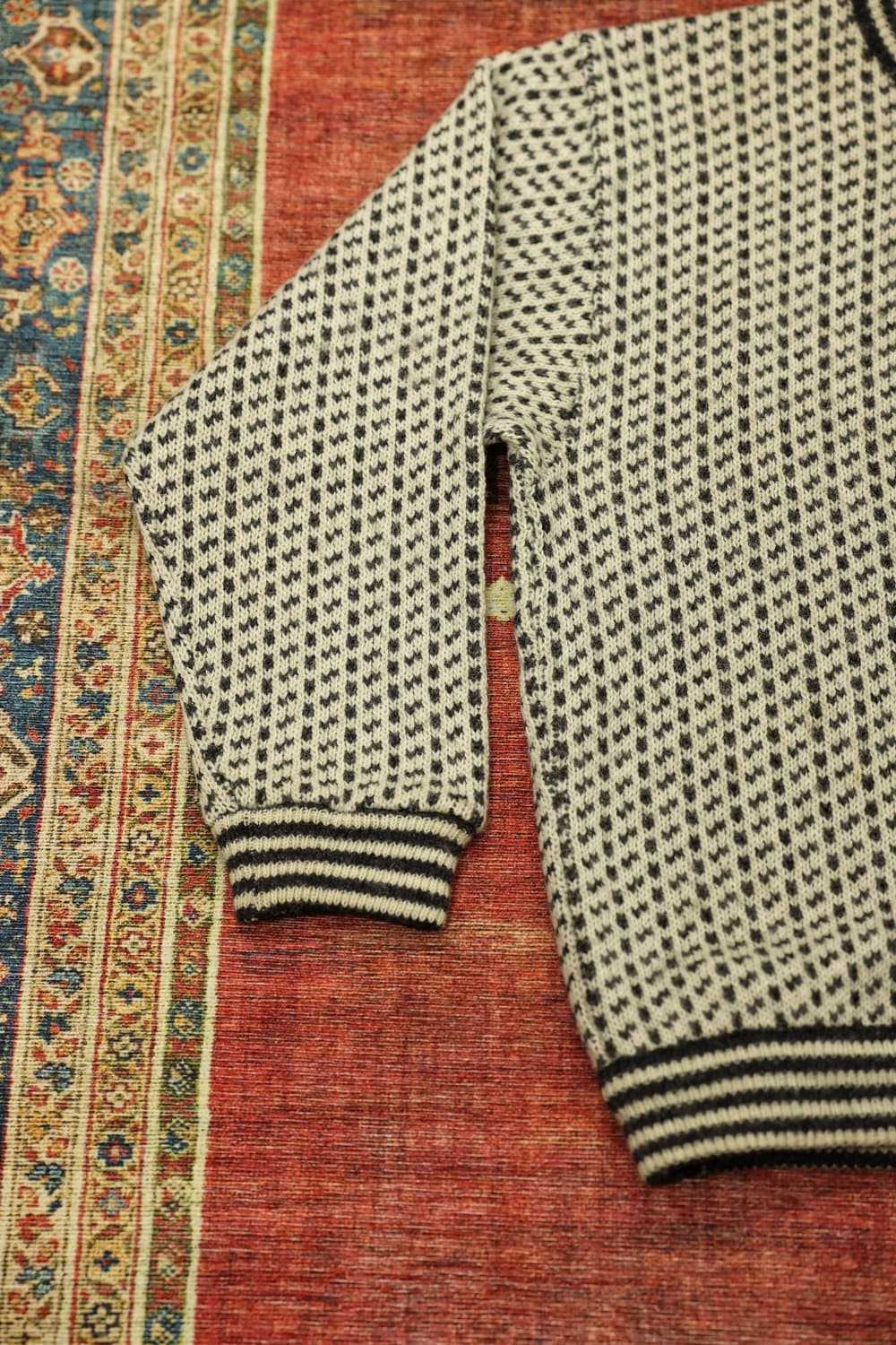 90s 빈티지 엘엘빈 버드아이 스웨터 판매 상품이미지2