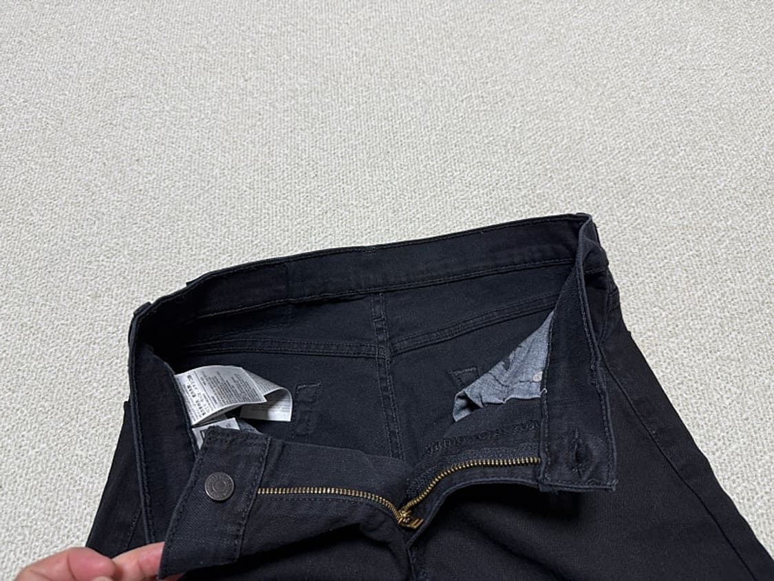 리바이스 511 블랙진 청바지 남성용 30인치 상품이미지3