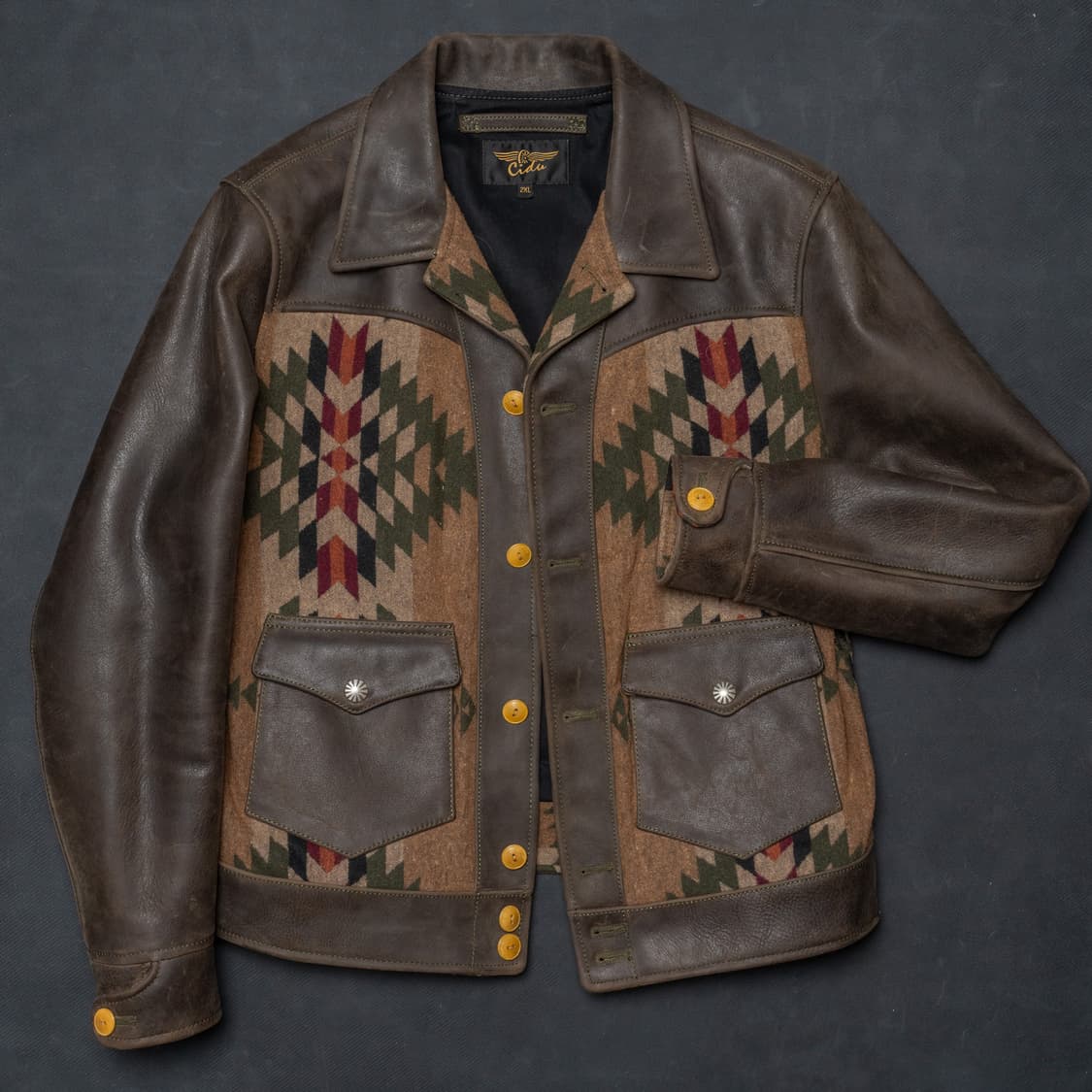 Cidu 나바호 레더자켓  상품이미지1