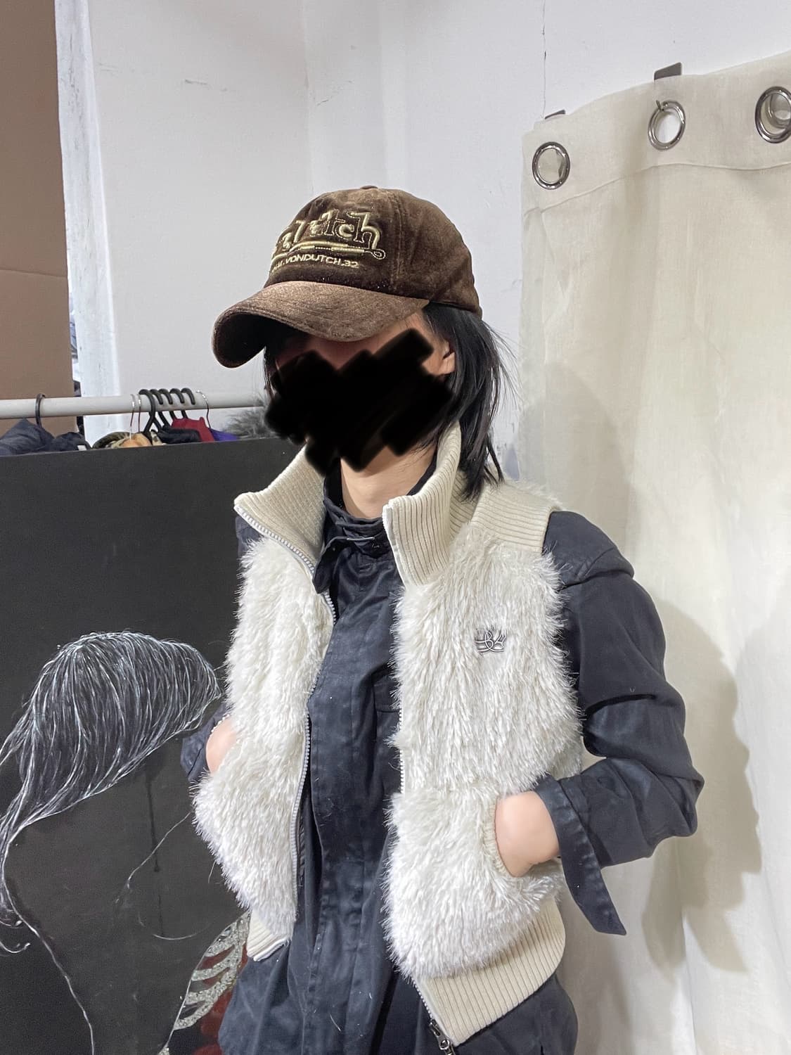 본더치 브라운 y2k 볼캡 모자  상품이미지2