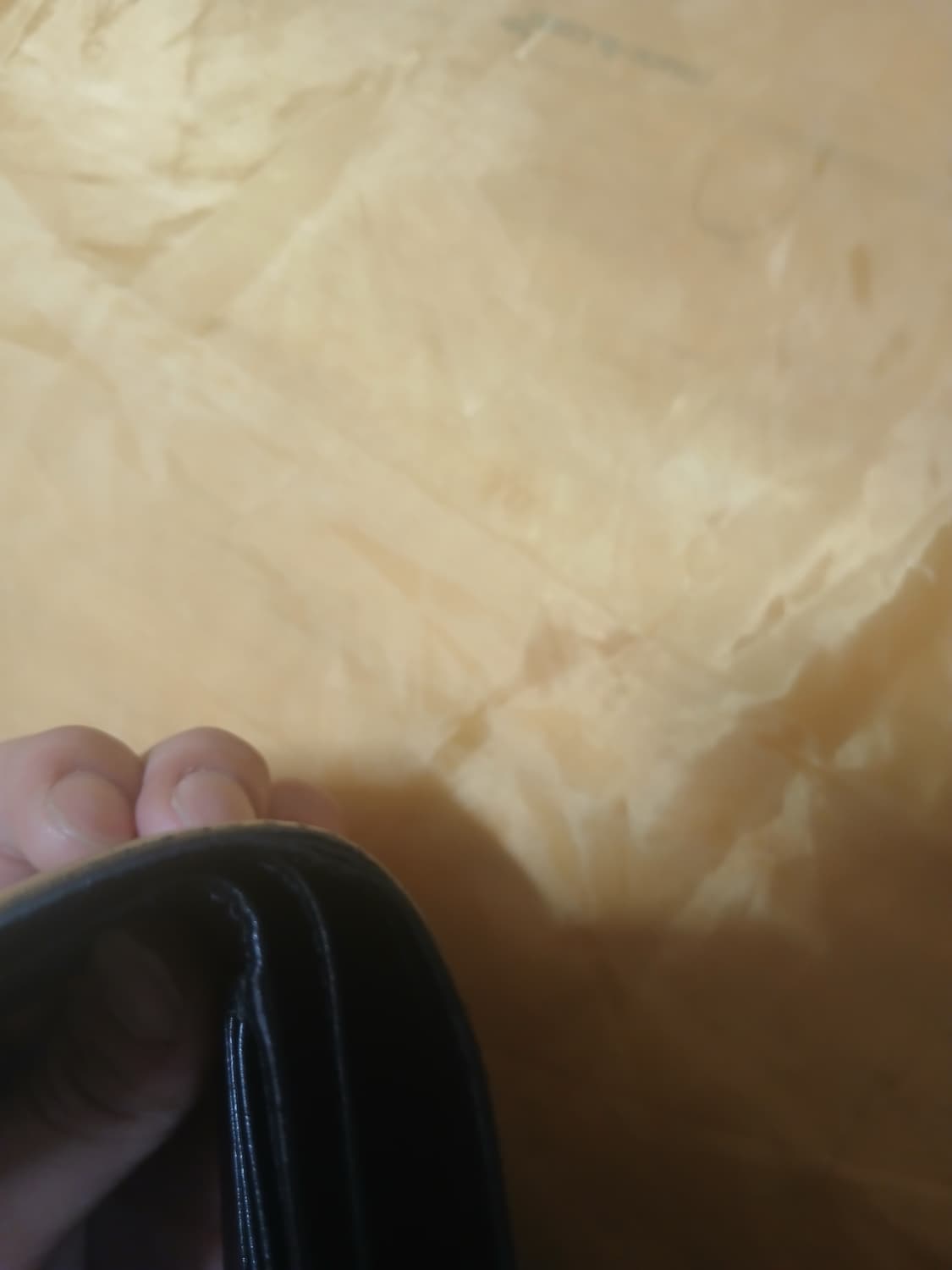 구찌 블랙 레더 반지갑 G Leather bifold wallet 상품이미지8