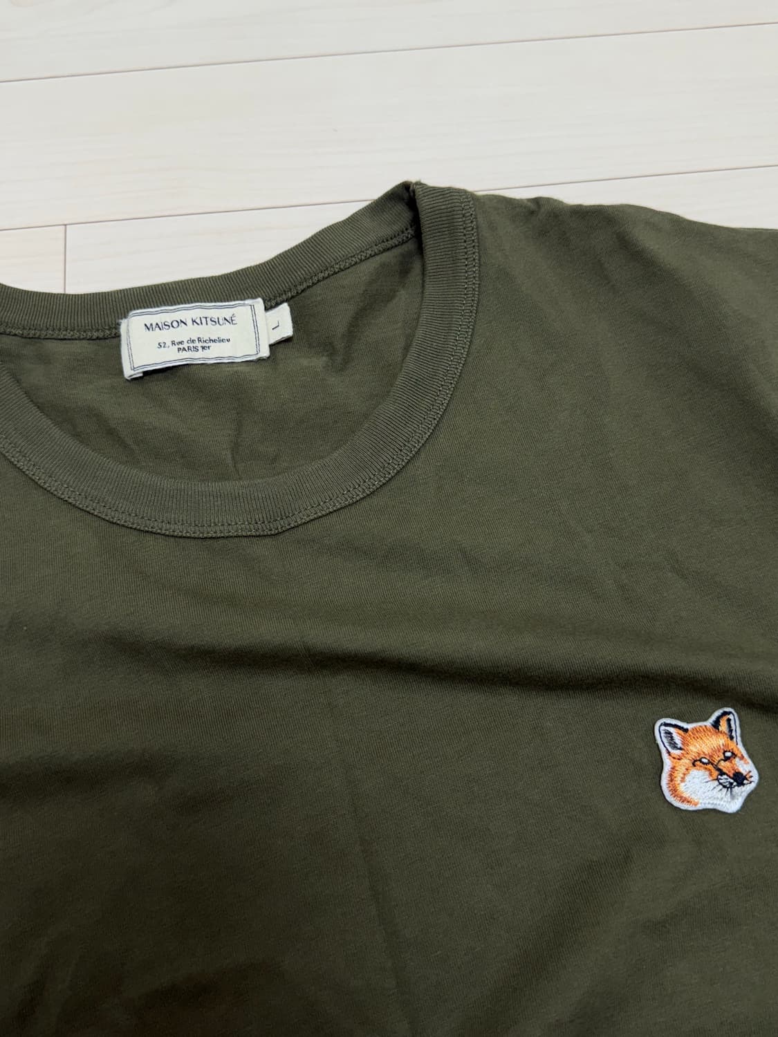 메종키츠네 반팔 L 상품이미지2