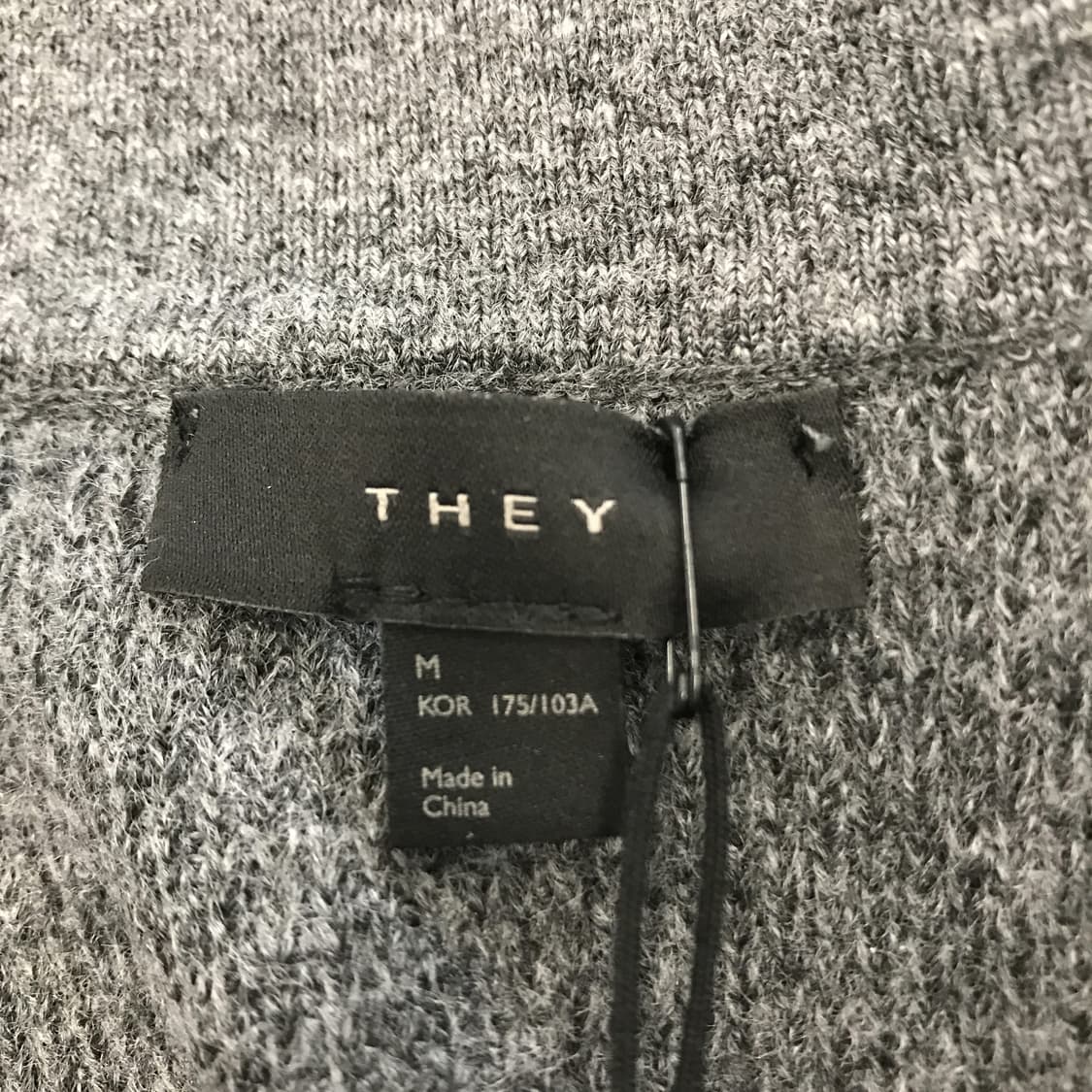 THEY 하찌 캐시라이크 니트 새상품[M] 상품이미지5