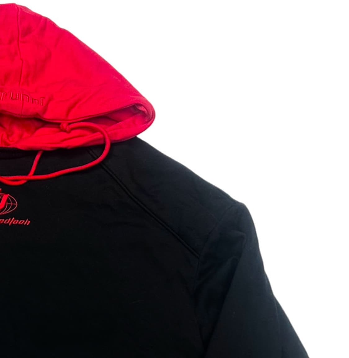 준지 오버사이즈 블랙후드티 S 상품이미지2