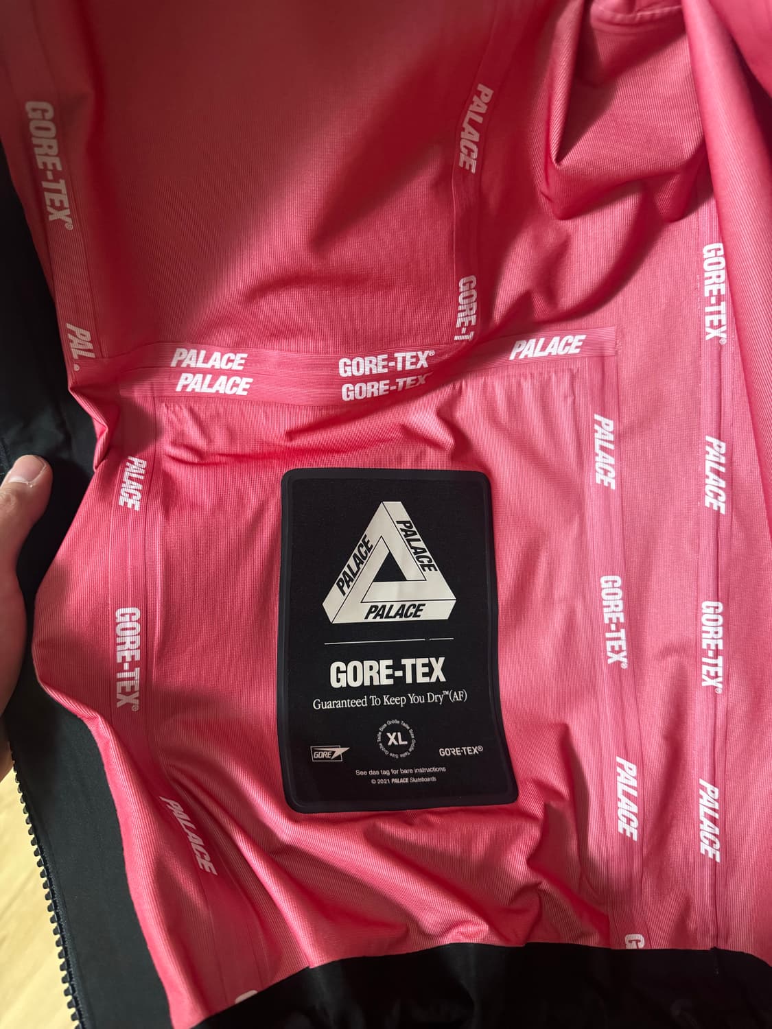 팔라스 고어텍스 더 돈 자켓 블랙 - 21FW 상품이미지6