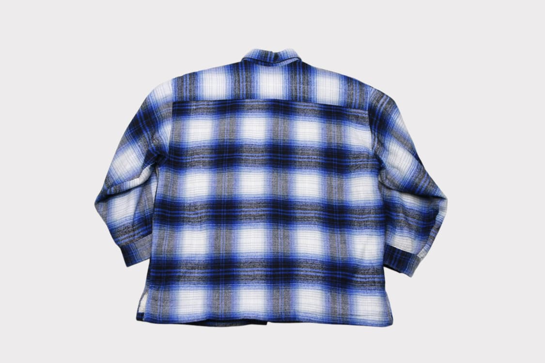 [M] 빈티지 재팬 양털 플란넬 셔츠 상품이미지6