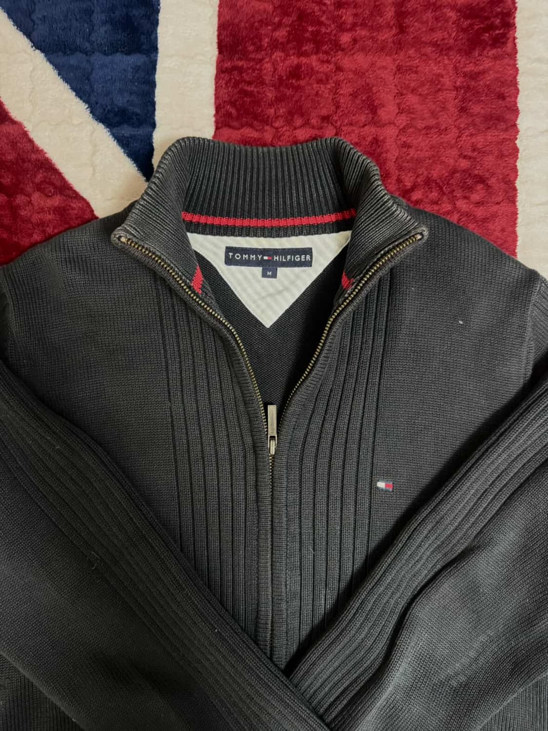 티미 힐피거 니트집업 M 상품이미지2