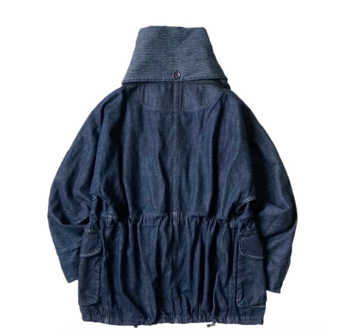 캐피탈 10oz 데님 링코트 인디고 상품이미지2