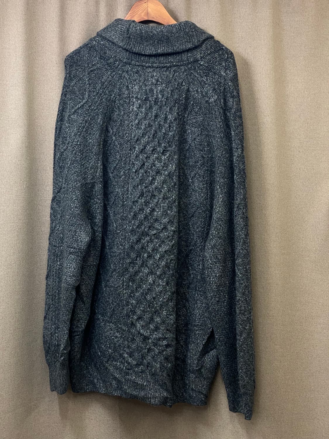 빈티지 헤비 니트 가디건 상품이미지4