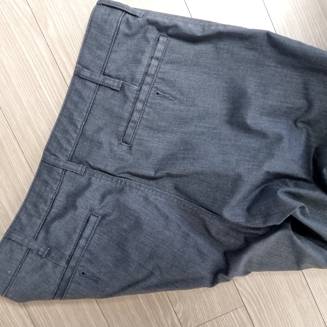 유니클로 남성 네이비 면바지(32) 상품이미지4