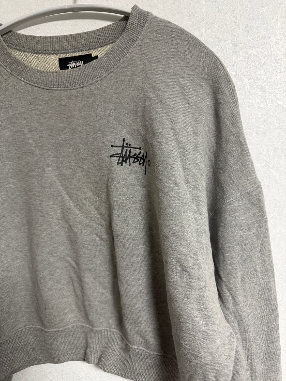 스투시 크롭 맨투맨 상품이미지3