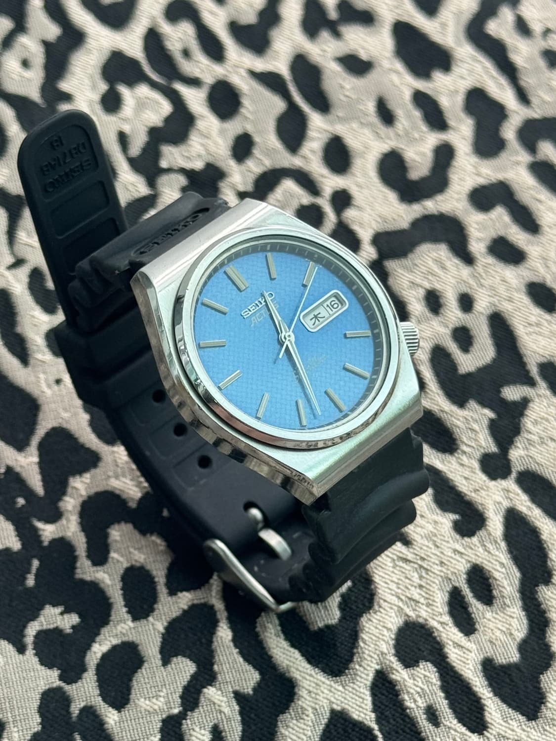 70s 빈티지 세이코 실버웨이브 액투스 희귀 상품이미지4