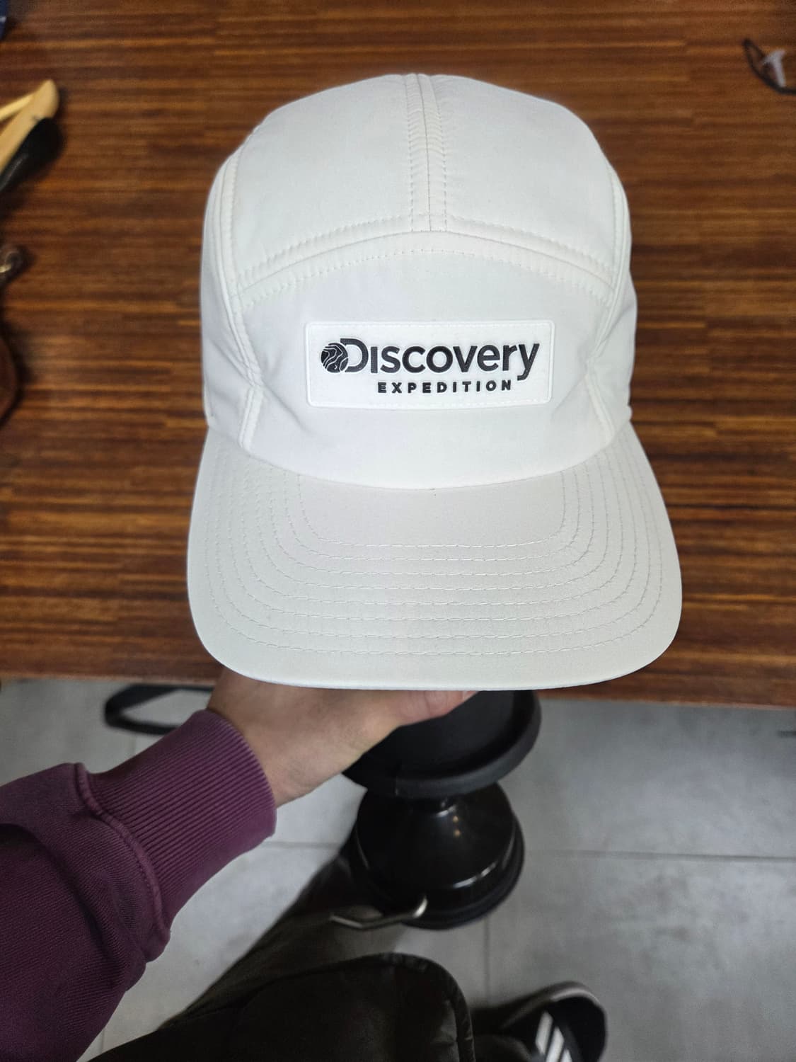 디스커버리 윈터 캠프캡 모자 프리  상품이미지1