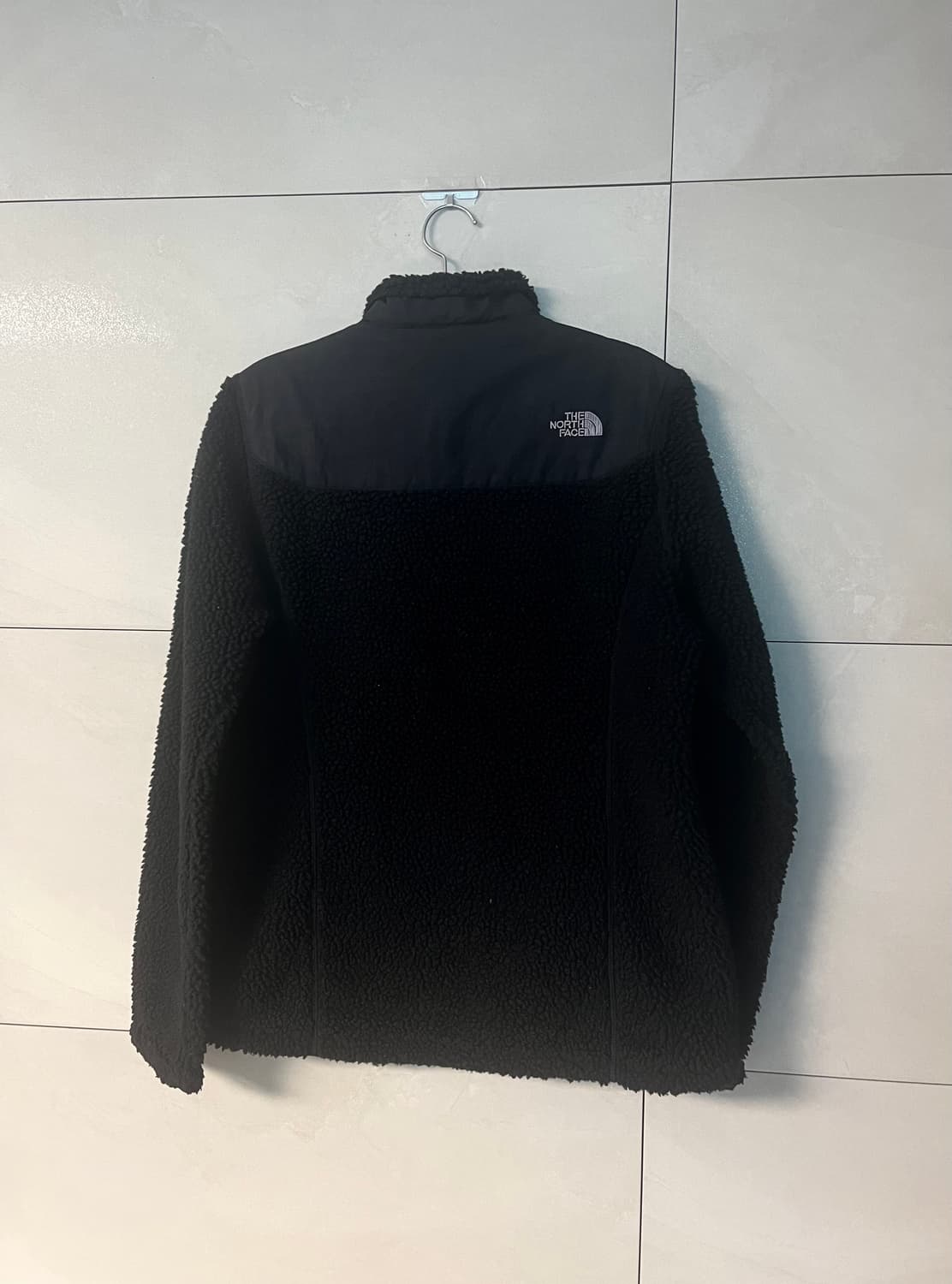 노스페이스 블랙 뽀글이 플리스 후리스 자켓 (95) 상품이미지4