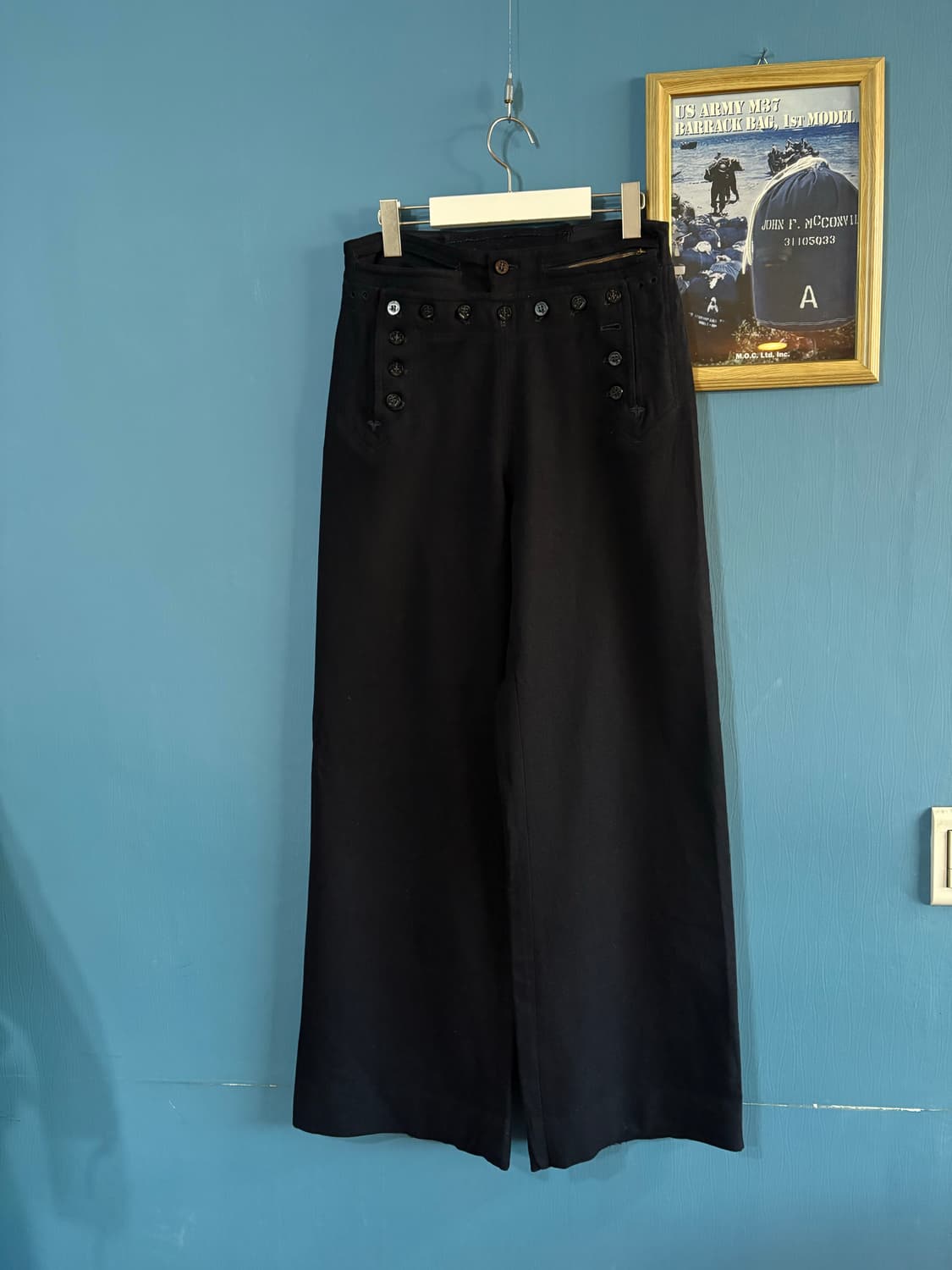 Rare!!! 40’s USN Wool Sailor Pant. 상품이미지1