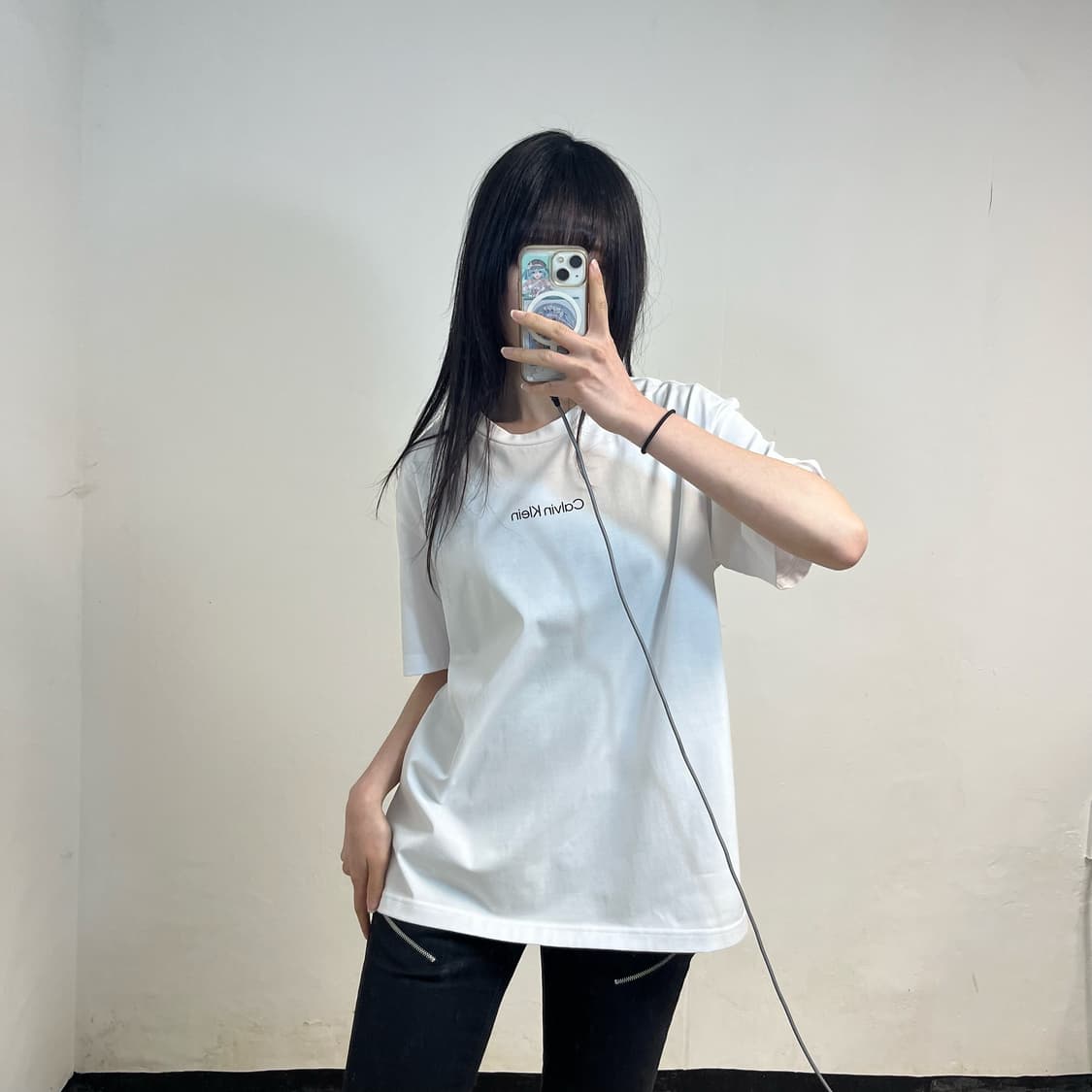 Calvin Klein white t-shirt  상품이미지1
