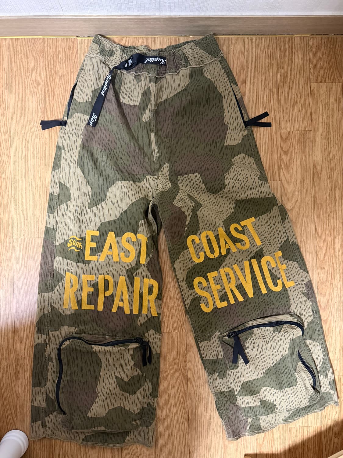 캐피탈 이스트 리페어맨 트랙팬츠 카모 2 사이즈 상품이미지2