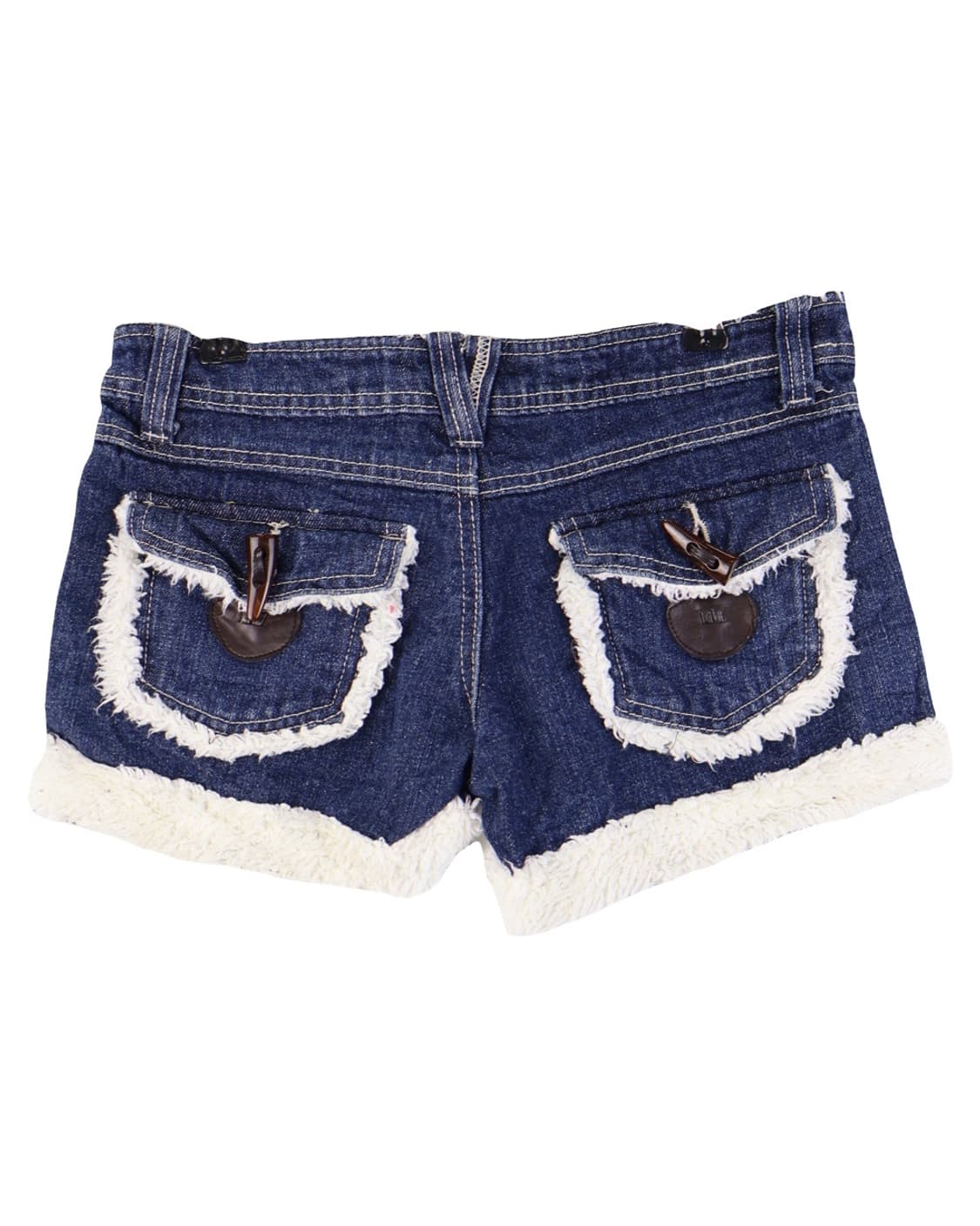 Vintage y2k denim fur shorts 상품이미지7