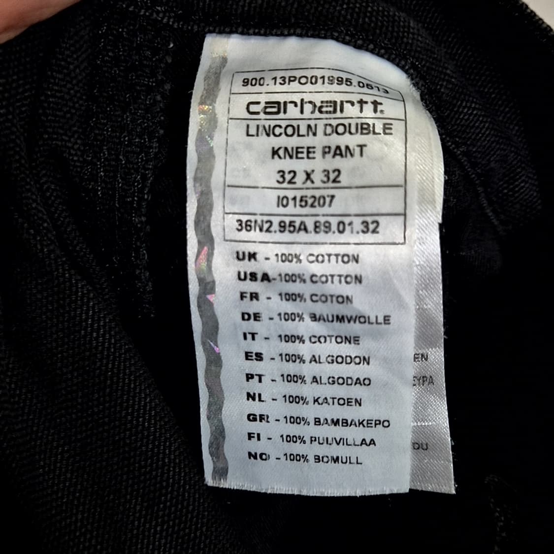 Carhartt 칼하트 Lincoln 더블니 팬츠 상품이미지7