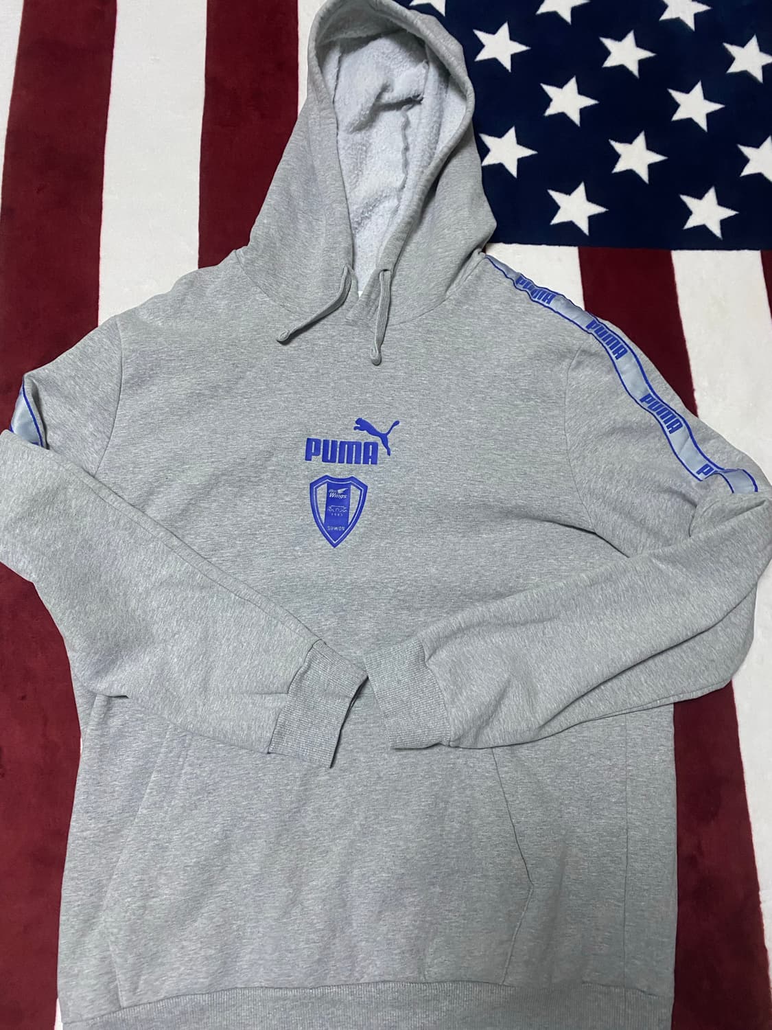 수원FC 03 선수 지급용 험멜 패딩 상품이미지8