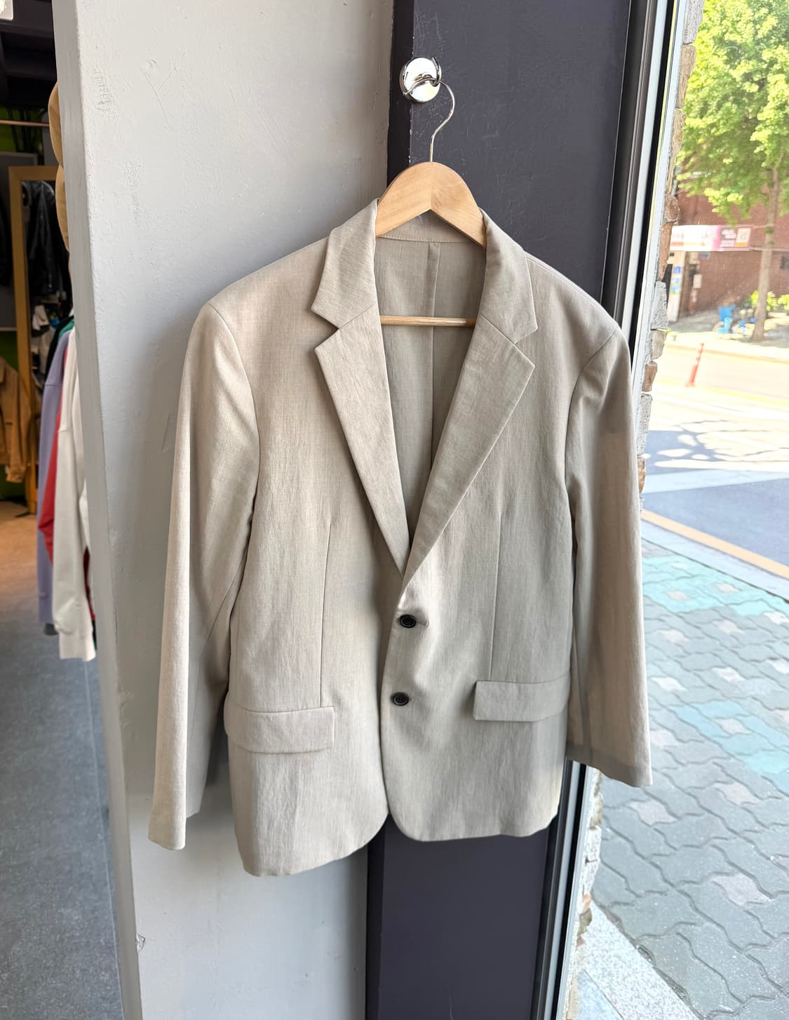 50/ 솔리드옴므 21SS 셋업 수트 (자켓 + 팬츠) 상품이미지3