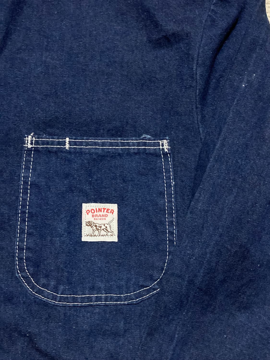 90s USA Pointer Brand 데님 초어 자켓 상품이미지3