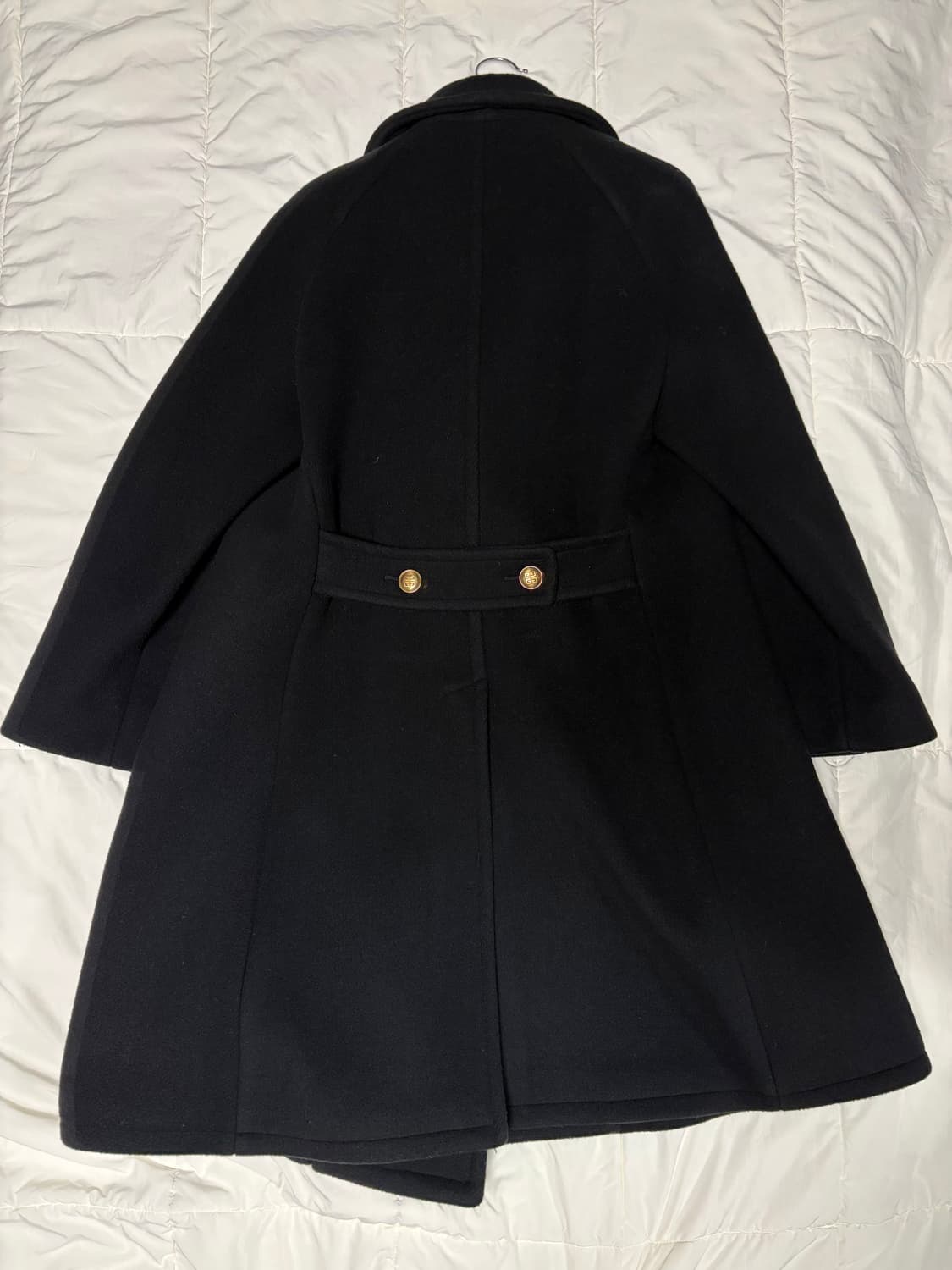 지방시 금장 더블버튼 오버핏 코트 46 상품이미지2