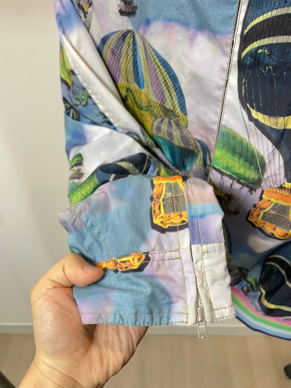 (38) Oilily 오일릴리 포인트 패턴 블루종 자켓 상품이미지5