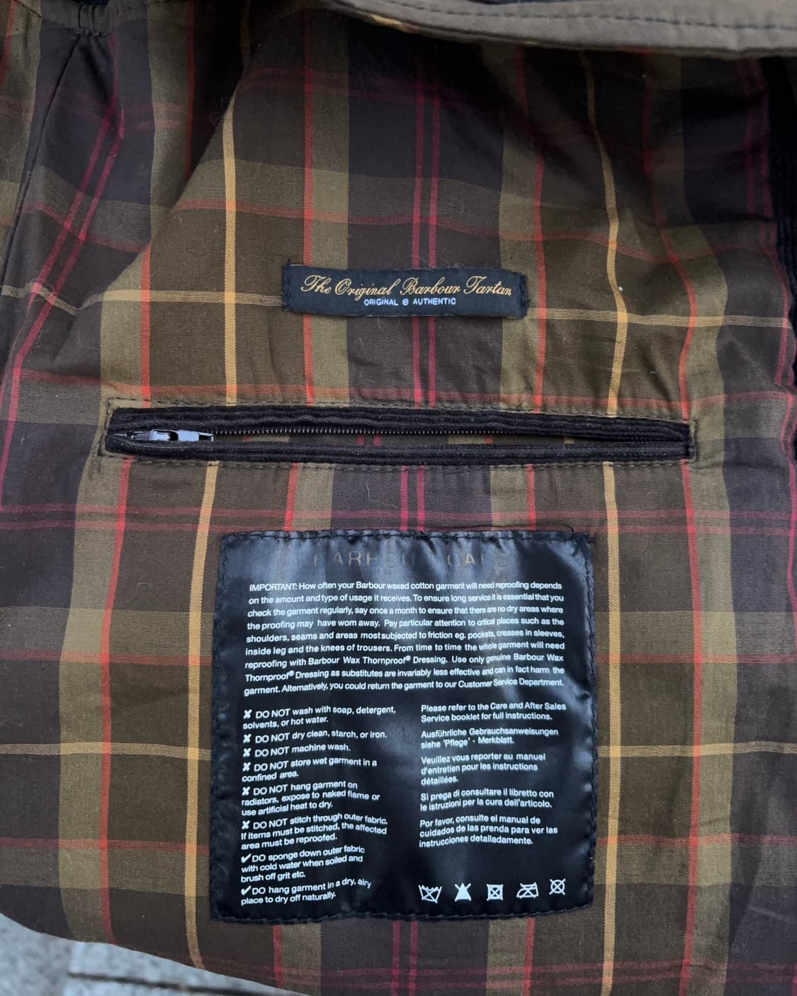 바버 Barbour 하이무어 왁스 스포츠 베스트  상품이미지8