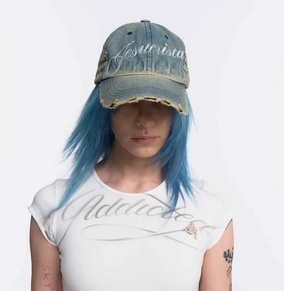 2000아카이브스 빈티지 데님 볼캡 상품이미지1