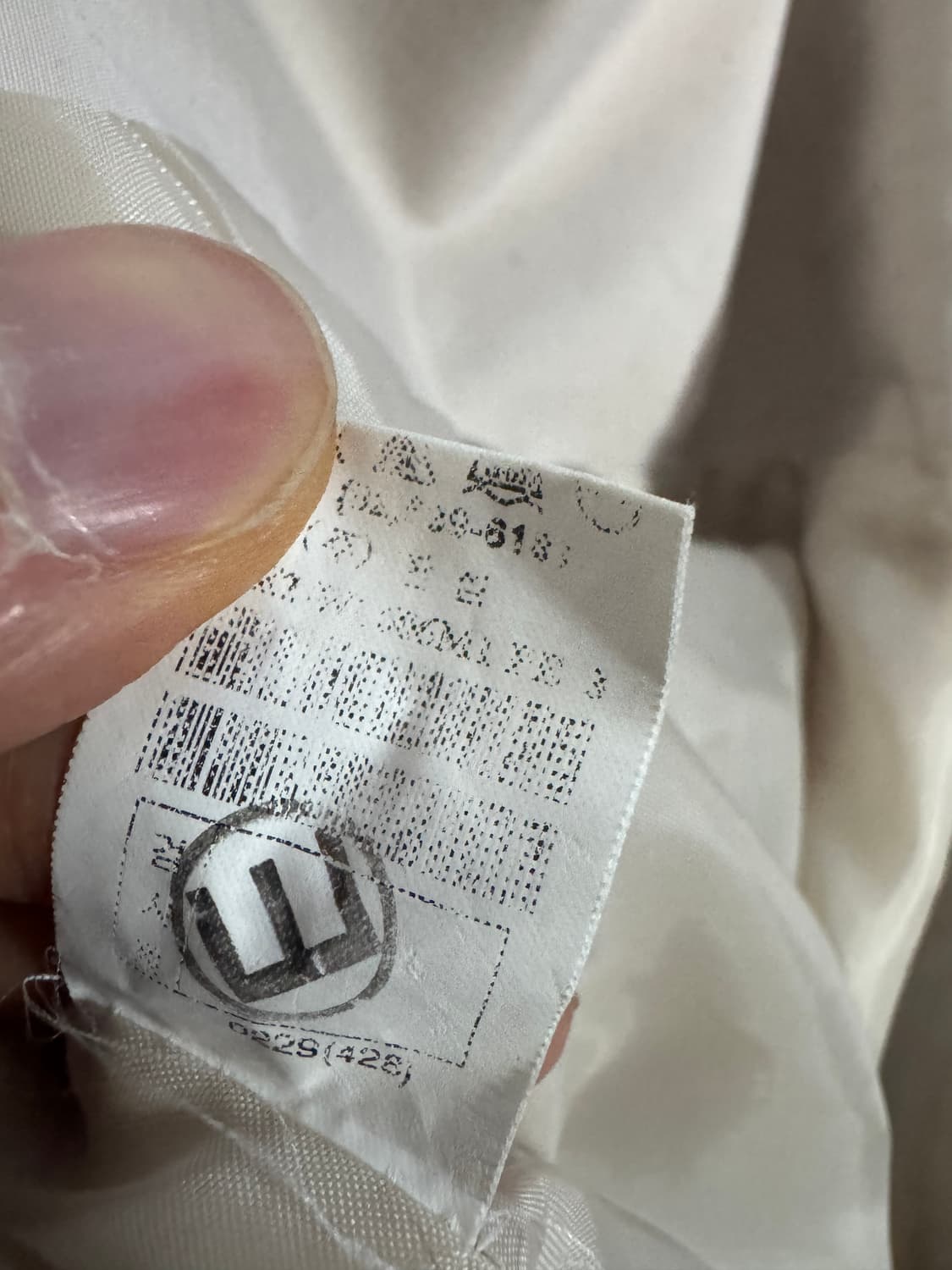 여성 한섬 시스템 벨티드 트렌치 코트 44 연한 베이지 상품이미지5