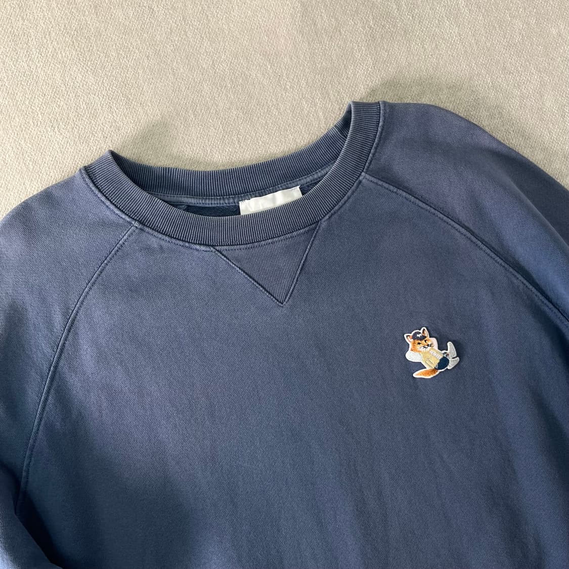 100 메종키츠네 칠렉스 폭스패치 맨투맨 상품이미지2