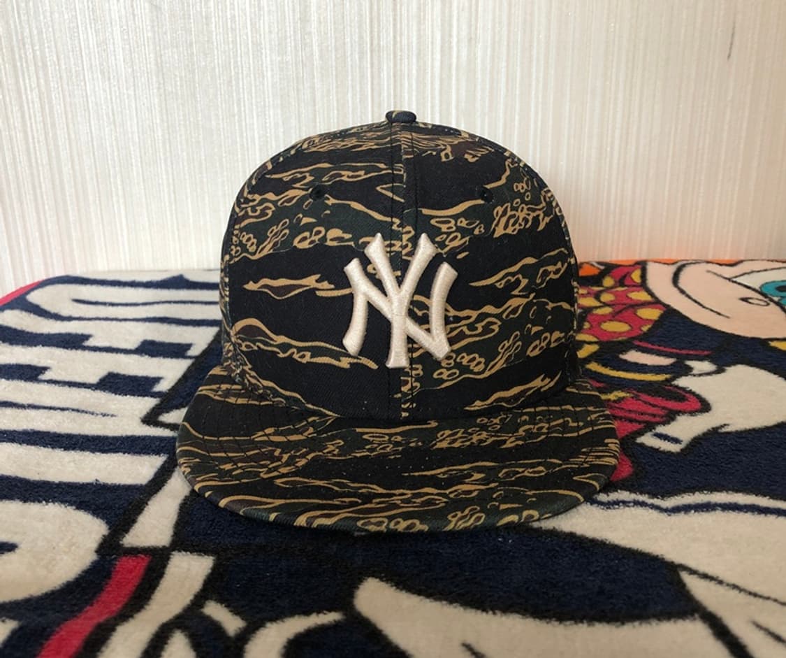 MLB 뉴에라 뉴욕양키스 타이거카모 모자/캡 7 3/8(58.7cm) 상품이미지4