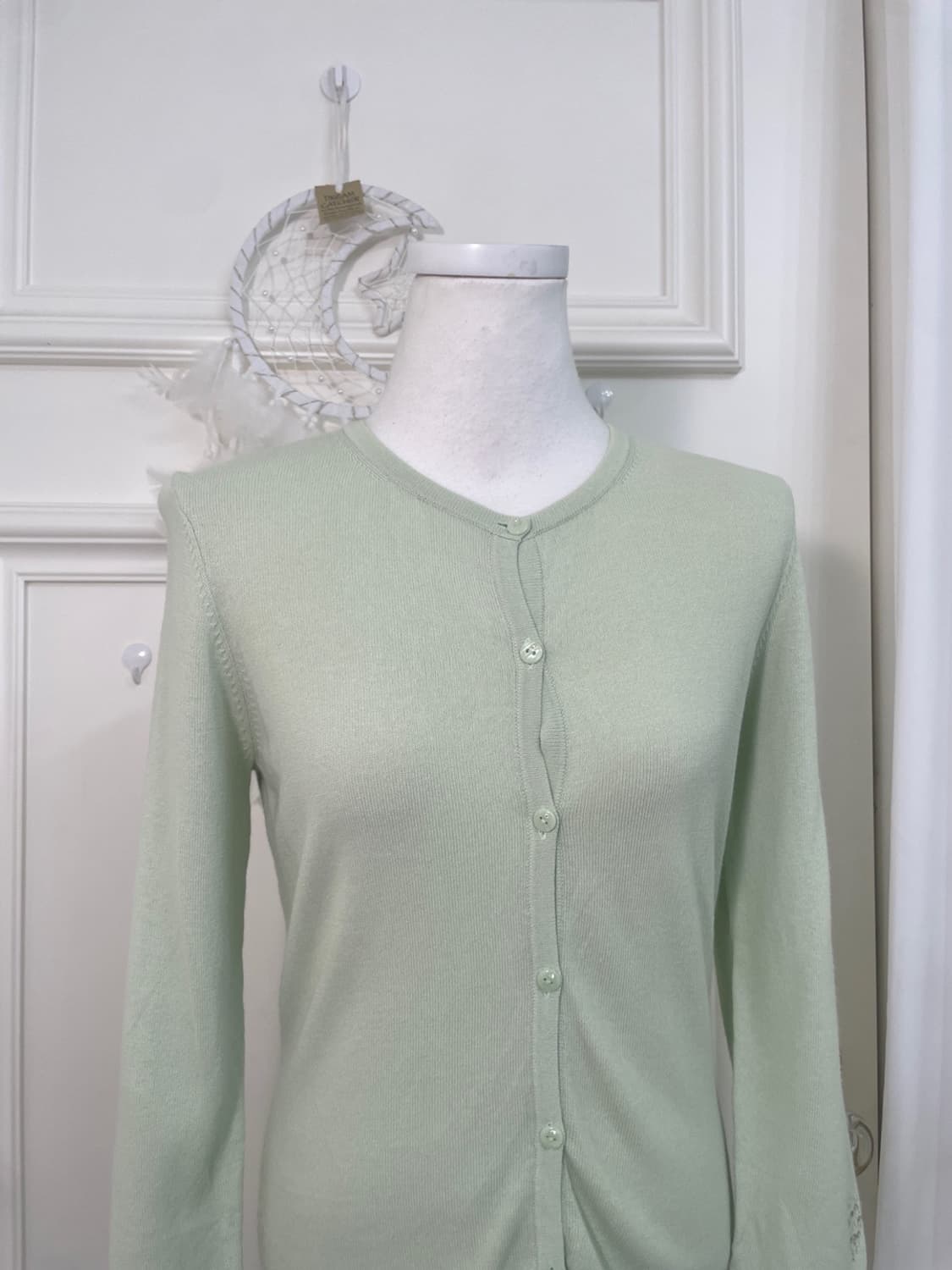 light green sleeve cubic summer cardigan 상품이미지5