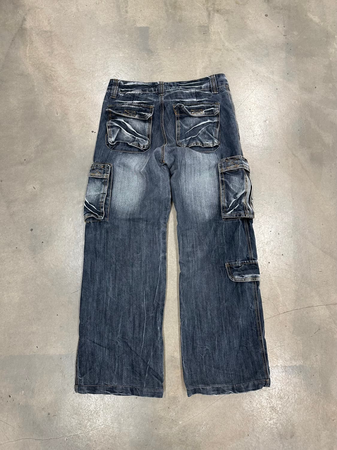 킹웨이진스 멀티포켓 락시크 데님카고팬츠 상품이미지7