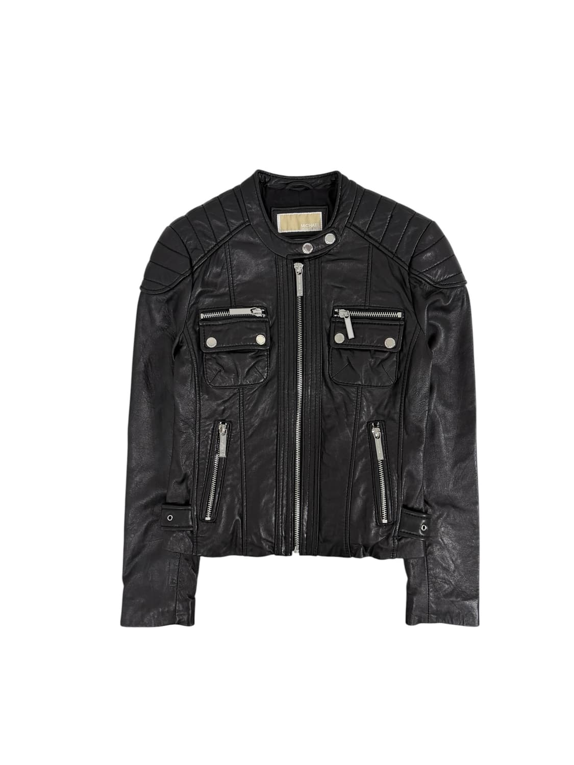 마이클코어스 가죽자켓 a 상품이미지1