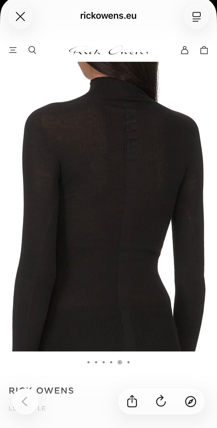 Rick Owens 2019SS 메인라인 코튼 니트 상품이미지5